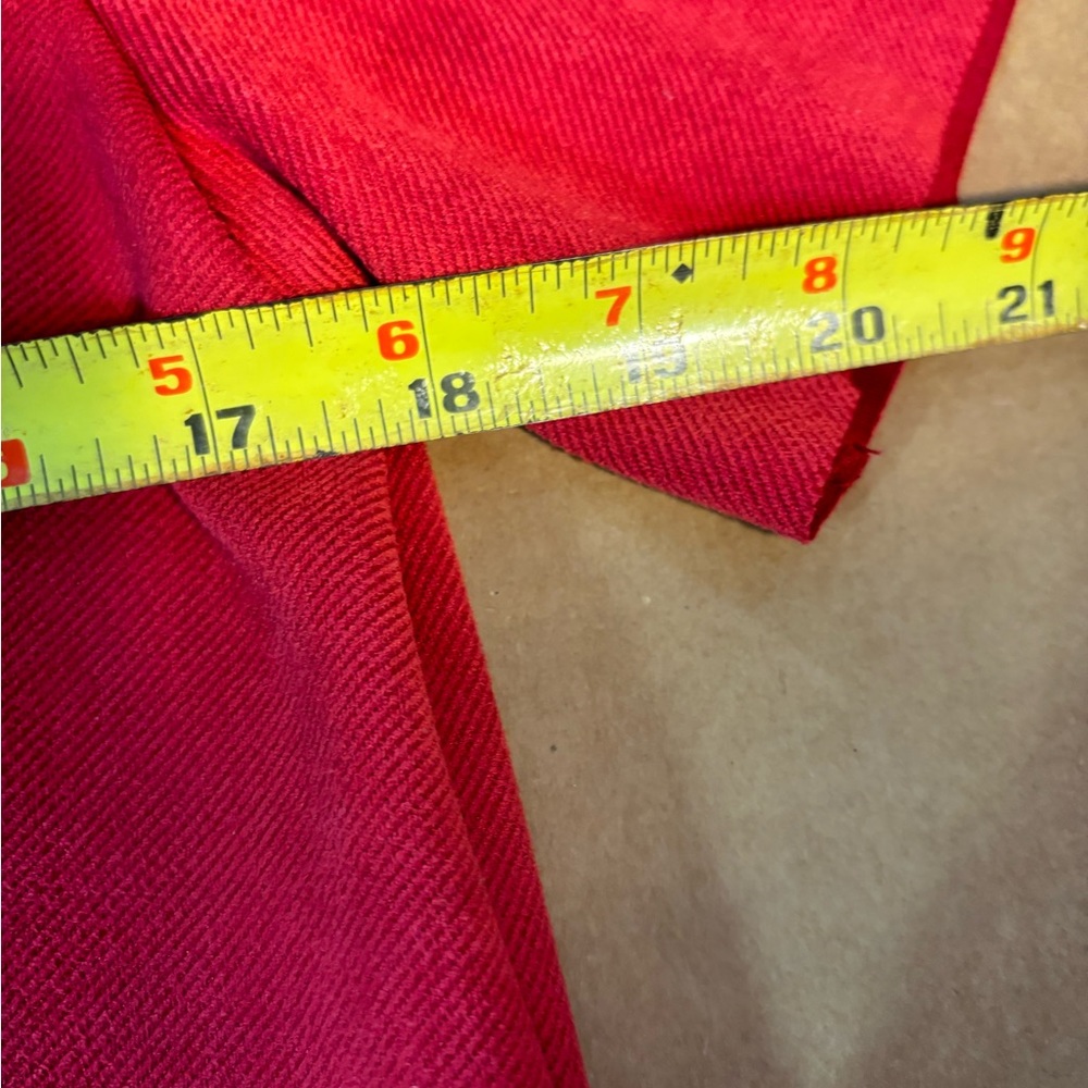 Zara red sheath dress with pockets - Picture 8 of 9